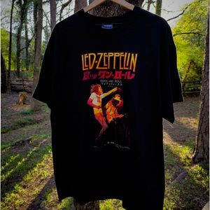 Led Zeppelin 2007 T Shirt Vintage Band Tee